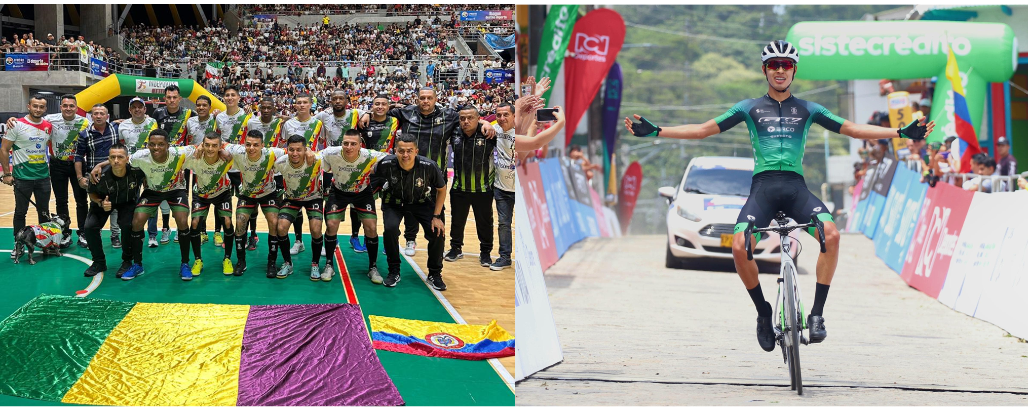 TRIUNFOS QUE LLENAN DE ALEGRÍA EL CORAZÓN DEPORTIVO DE COLOMBIA